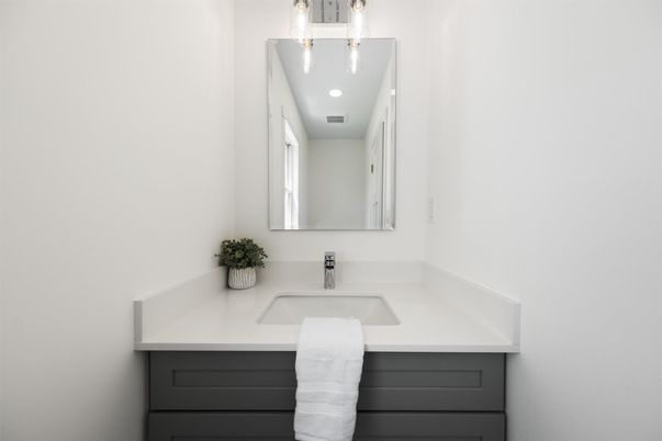 Bathroom, Interior, Recessed Lighting