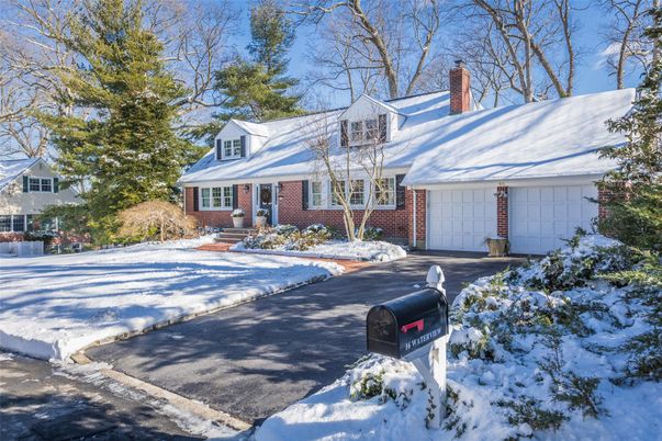 Attached, Exterior, Facade, Brick Facade, Cape Cod