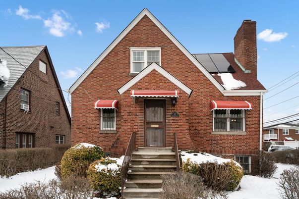 Exterior, Facade, Brick Facade, Tudor Revival