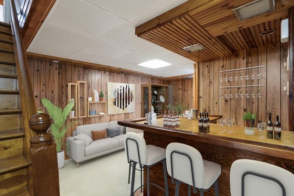 Interior, Wooden Walls