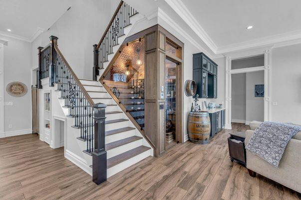 Interior, Recessed Lighting, Wood Texture Flooring