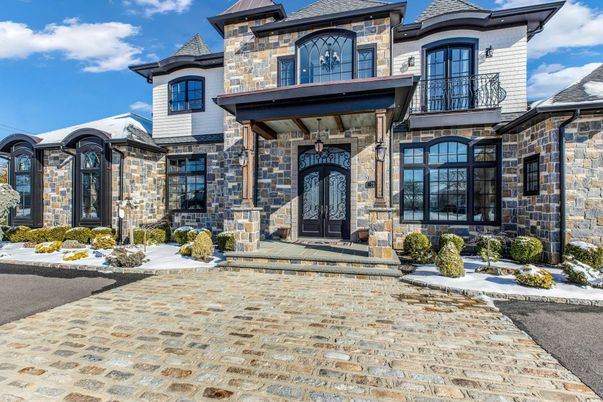 Exterior, Facade, Brick Facade, French Provincial