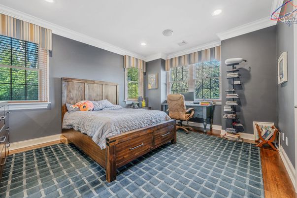 Bedroom, Home Office, Interior, Recessed Lighting