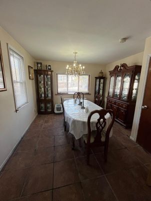 Chandelier, Dining room, Interior
