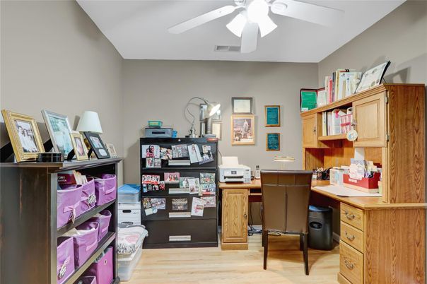 Home Office, Interior, Wood Texture Flooring