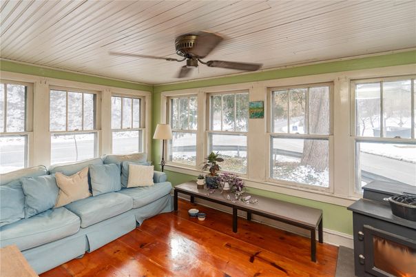 Interior, Living room, Sun Room, Wood Texture Flooring