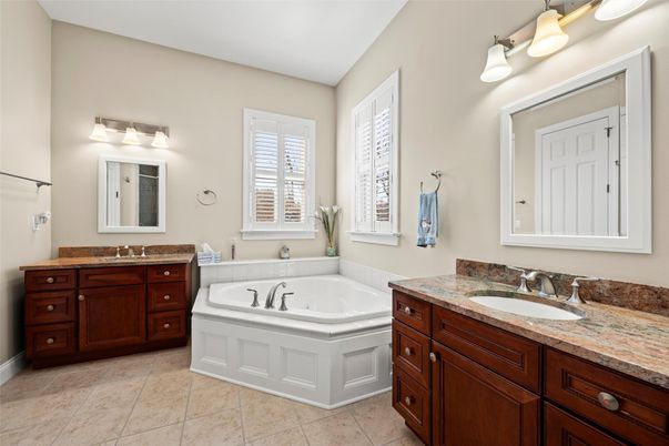 Bathroom, Dual Sink Vanities, Interior