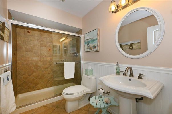 Bathroom, Glass Shower, Interior