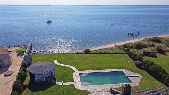 Exterior, Lake, Pool