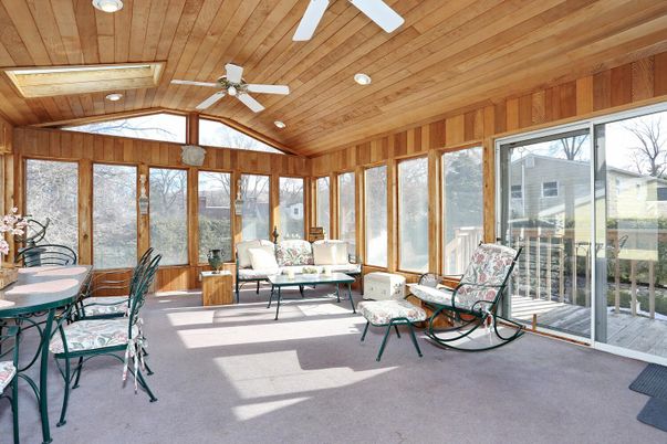Interior, Recessed Lighting, Sun Room, Wooden Ceilings, Wooden Walls