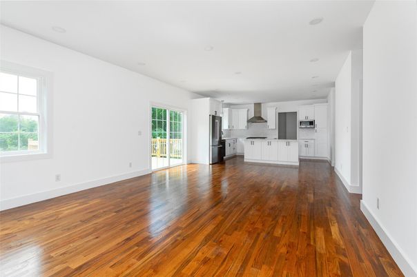 Empty room, Interior, Kitchen, Wood Texture Flooring