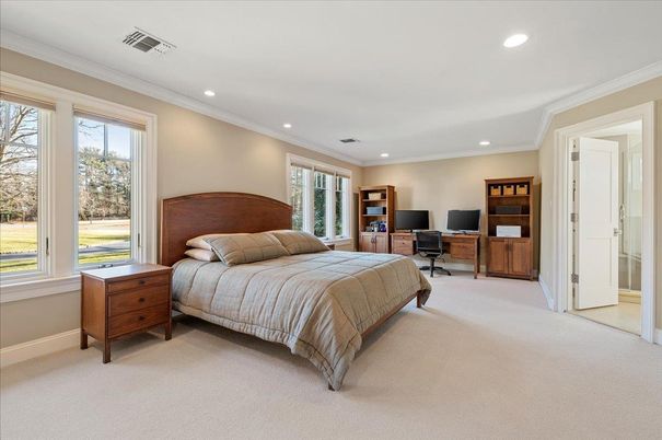 Bedroom, Home Office, Interior, Recessed Lighting