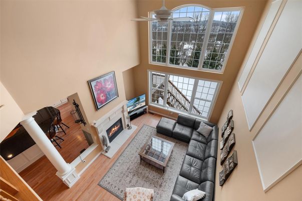 Fireplace, Interior, Living room, Wood Texture Flooring