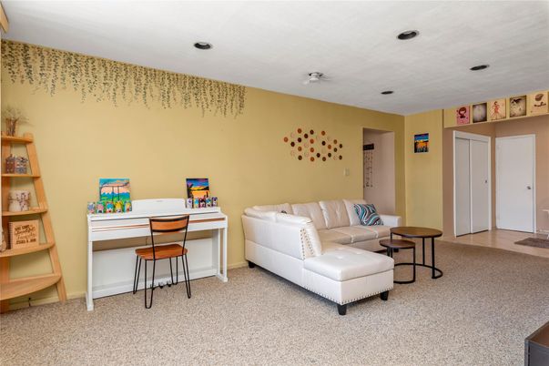 Home Office, Interior, Recessed Lighting