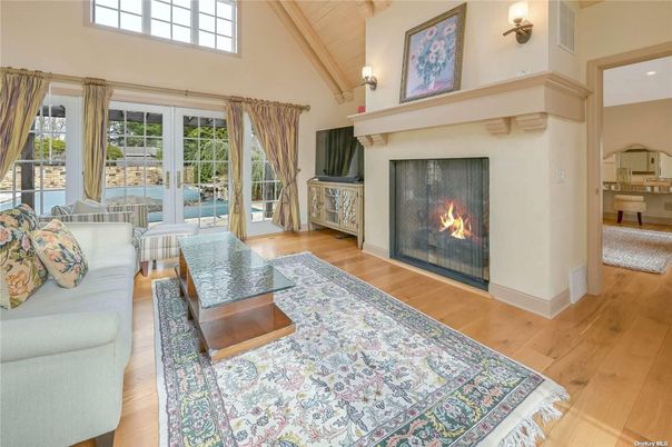 Fireplace, Interior, Living room, Wooden Beams, Wooden Ceilings, Wood Texture Flooring