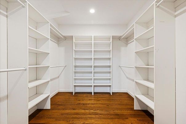 Interior, Recessed Lighting, Walk-in Closets, Wood Texture Flooring