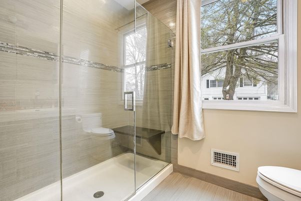 Bathroom, Glass Shower, Interior