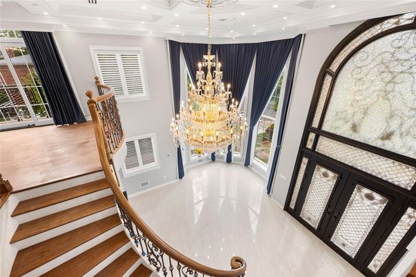 Chandelier, Dining room, Interior, Recessed Lighting