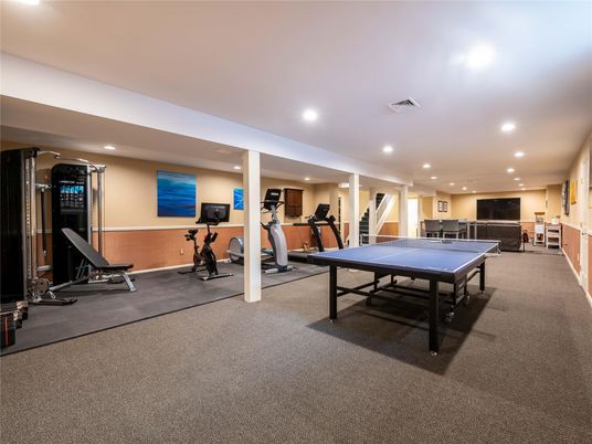 Fitness Equipment, Game Room, Interior, Recessed Lighting