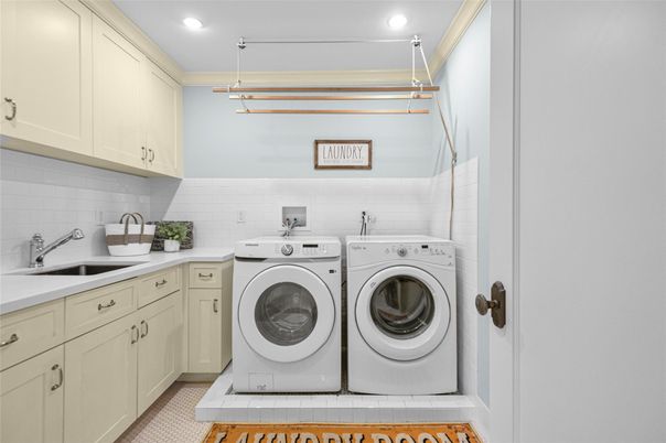 Interior, Recessed Lighting, Washer