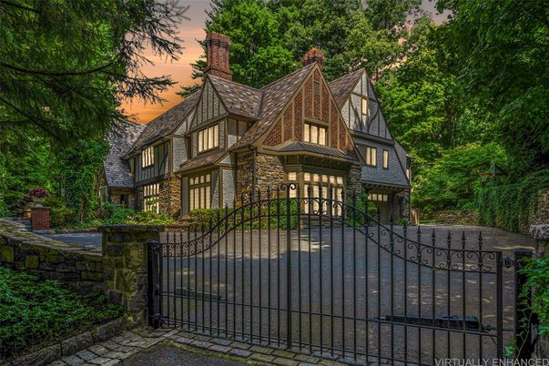 Exterior, Facade, Tudor Revival