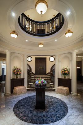 Interior, Marble, Recessed Lighting
