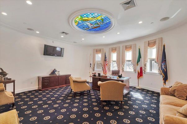 Home Office, Interior, Recessed Lighting