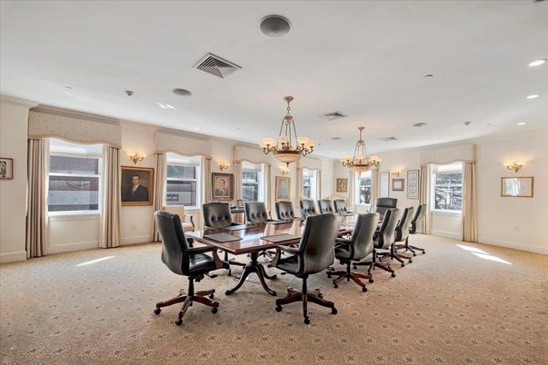 Chandelier, Dining room, Fireplace, Interior, Recessed Lighting