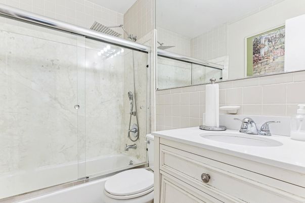 Bathroom, Glass Shower, Interior, Marble Walls