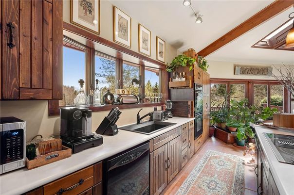 Interior, Kitchen, Wooden Beams