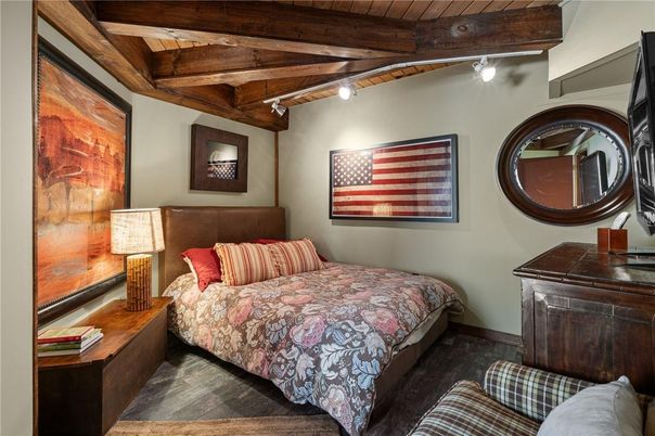 Bedroom, Interior, Wooden Beams, Wooden Ceilings