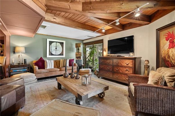 Interior, Living room, Wooden Beams, Wooden Ceilings