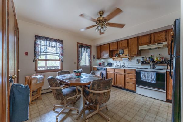Dining room, Interior, Kitchen