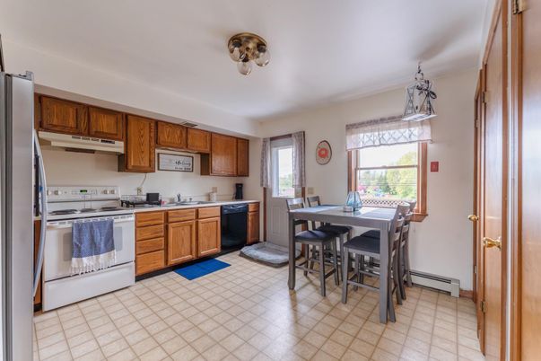 Dining room, Interior, Kitchen