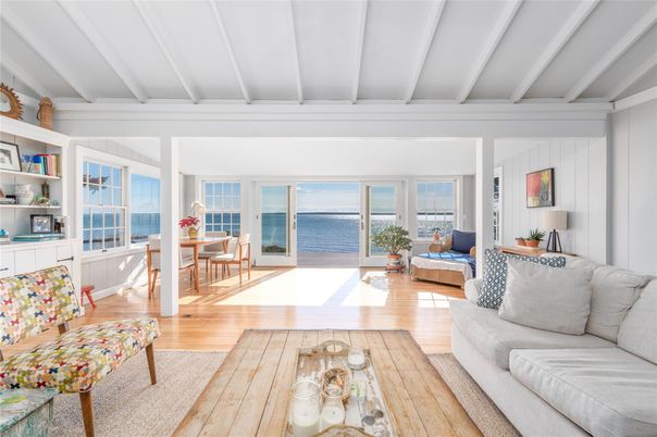 Bedroom, Dining room, Interior, Living room, Water, Wood Texture Flooring