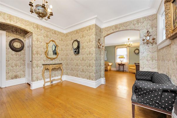 Chandelier, Interior, Wood Texture Flooring