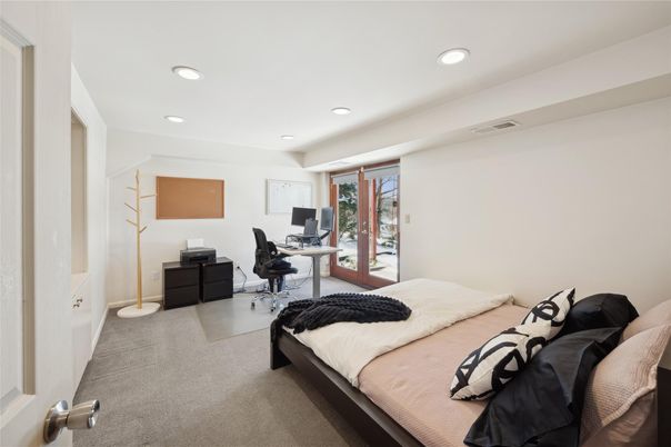 Bedroom, Home Office, Interior, Recessed Lighting