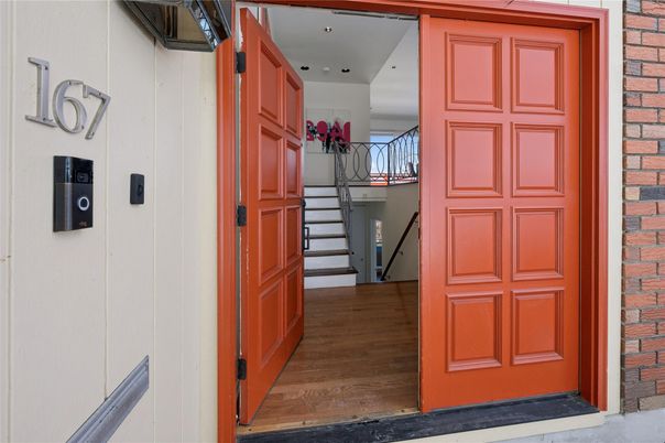 Elevator, Interior, Wood Texture Flooring
