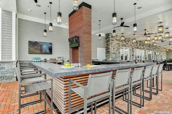 Interior, Pendant Lights, Stone Walls