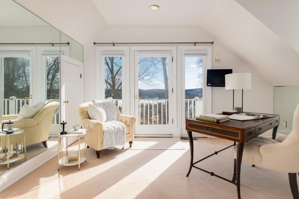 Home Office, Interior, Recessed Lighting