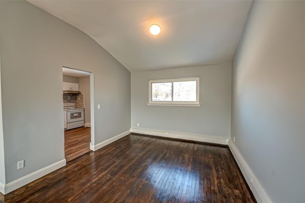Empty room, Interior, Kitchen, Wood Texture Flooring