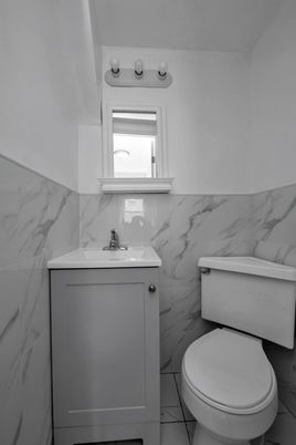 Bathroom, Interior, Marble Walls