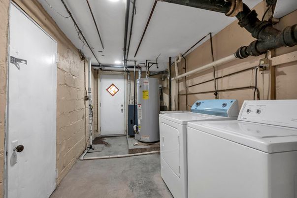 Interior, Stone Walls, Washer