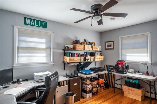 Home Office, Interior, Wood Texture Flooring