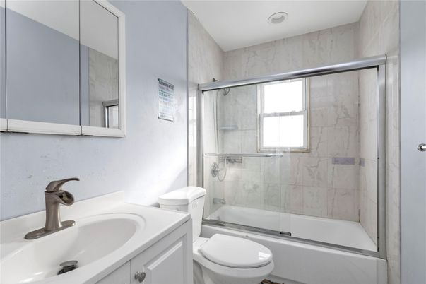 Bathroom, Glass Shower, Interior, Marble Walls
