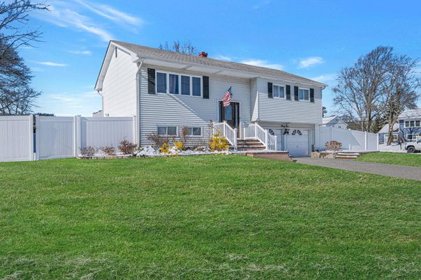 Attached, Backyard, Exterior, Facade, Raised Ranch