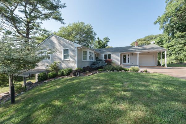 Attached, Backyard, Exterior, Facade, Ranch