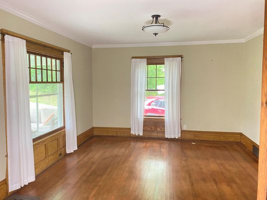 Empty room, Interior, Wood Texture Flooring