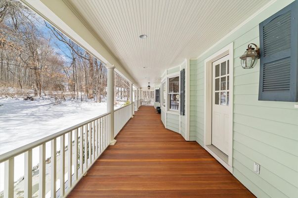 Exterior, Wood Texture Flooring