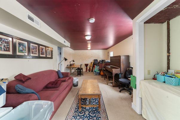 Interior, Living room, Piano